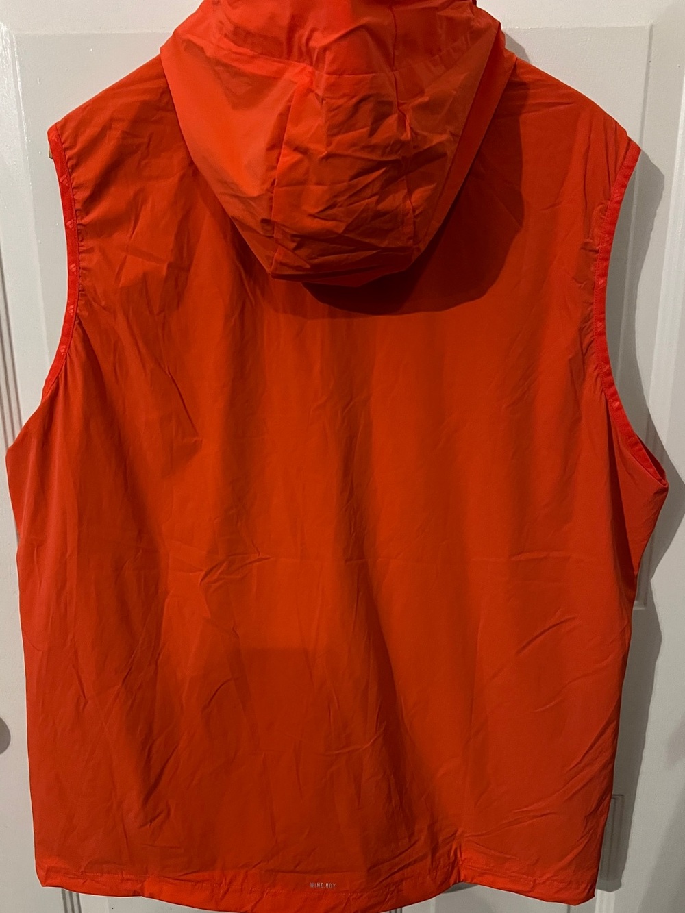 adidas ULTIMATE 365 Men's Golf WIND.RDY Vest Bright Orange Hooded Size:XL - Picture 2 of 13